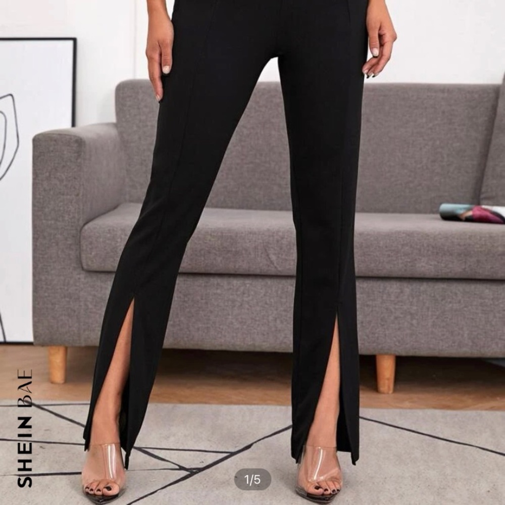 front split pant legging